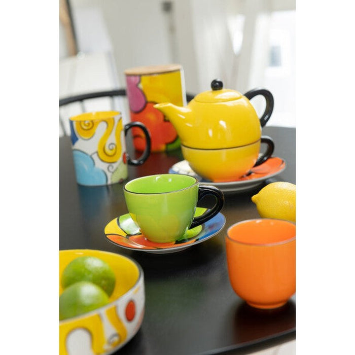 Taza Pop Art porcelana