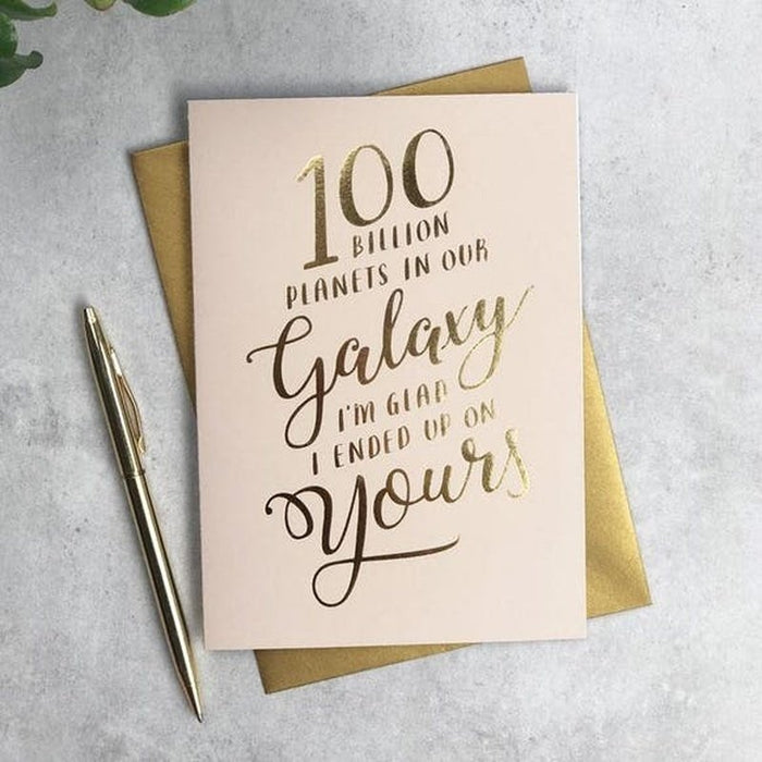 Kaart 100 Billion Planets In Our Galaxy Krossproducts | De online winkel voor hebbedingetjes