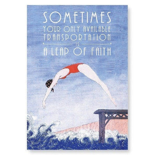 A4 Print Leap of Faith Krossproducts | De online winkel voor hebbedingetjes