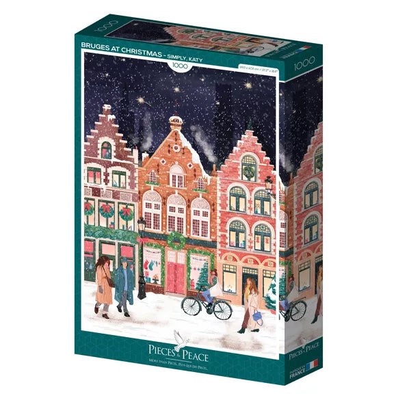 Pieces & Peace Bruges at Christmas Puzzle 1000 pieces