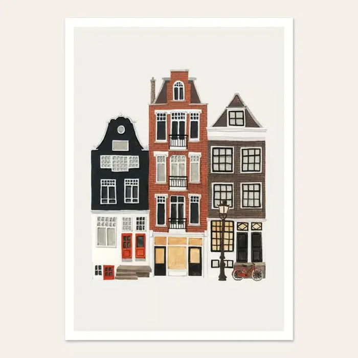 Melanie Voituriez A4 Print Amsterdam