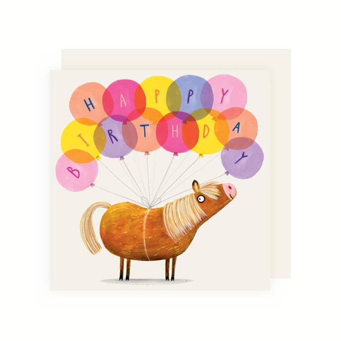 Carte Birthday Horse