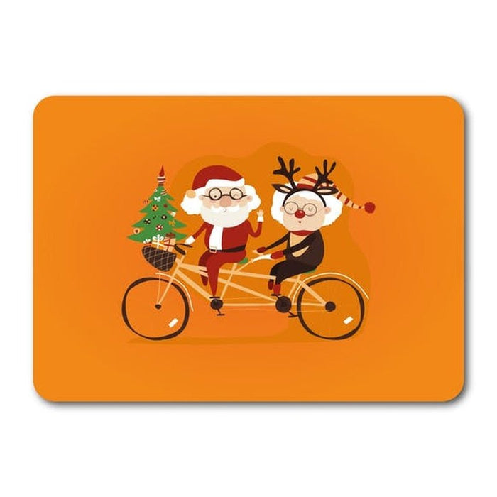 Kaart Christmas Couple on a Tandem Krossproducts | De online winkel voor hebbedingetjes