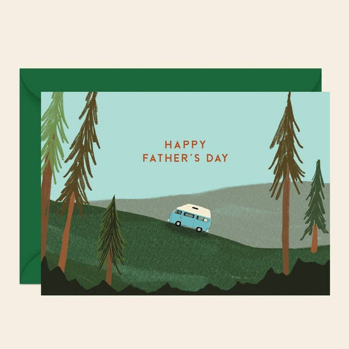 Kaart Happy Father's Day | Campervan