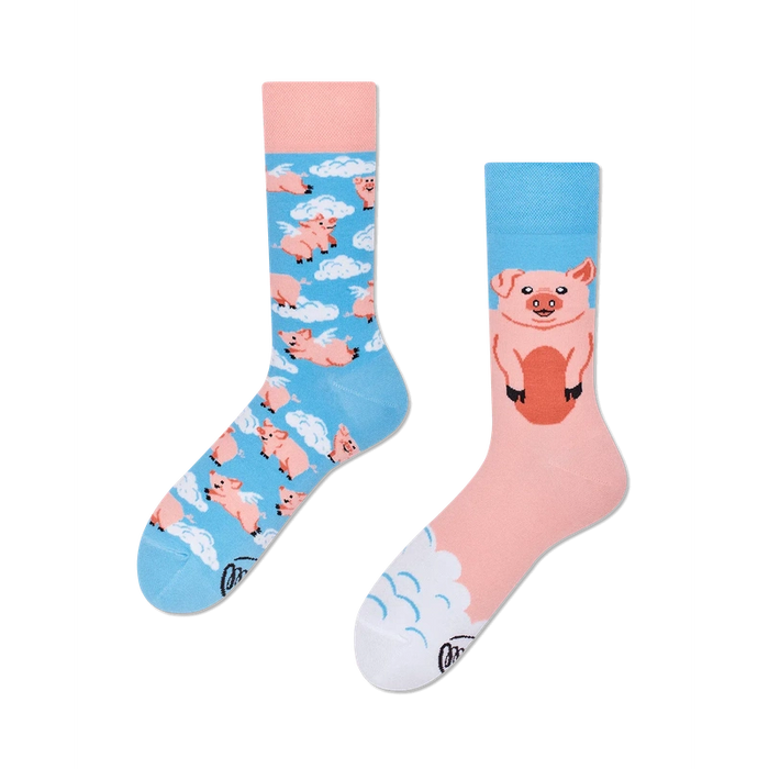 Many Mornings socks | Piggy Dream