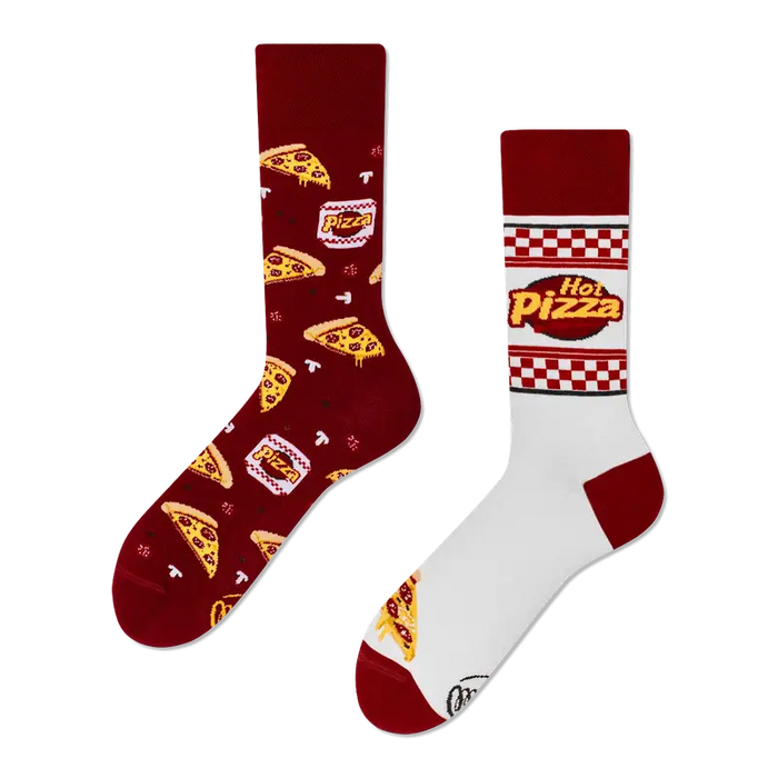 De nombreuses chaussettes de matins | Pizza