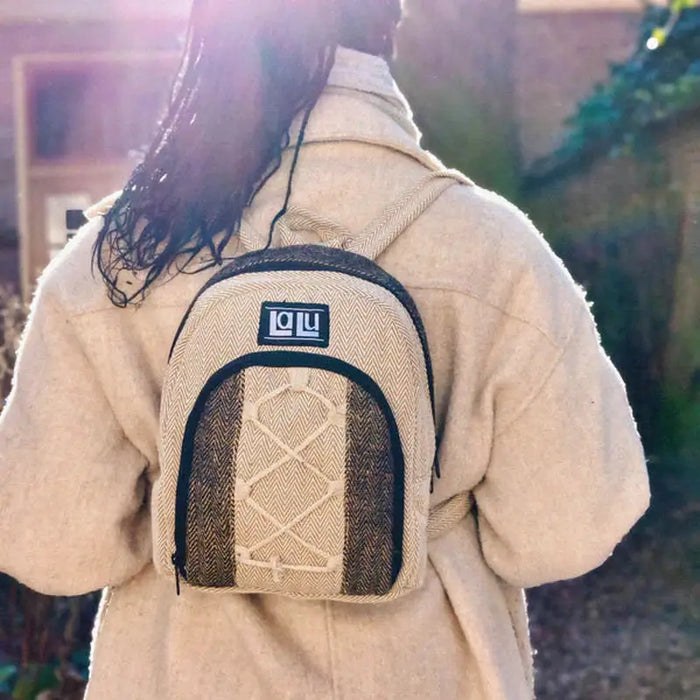 LaLu Punam Backpack | Organic Hemp and Cotton Krossproducts | De online winkel voor hebbedingetjes