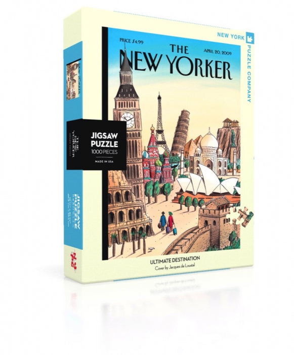 New York Puzzle Company Ultimate Destination Puzzle 1000 pieces