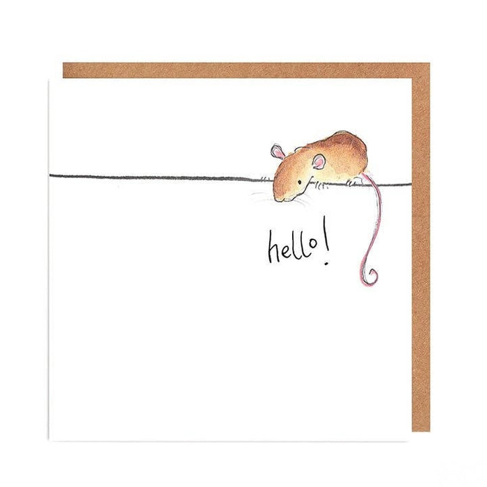 Card Hello! | Violet Mouse