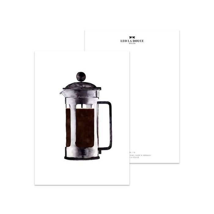 Postcard French Press | Una busta