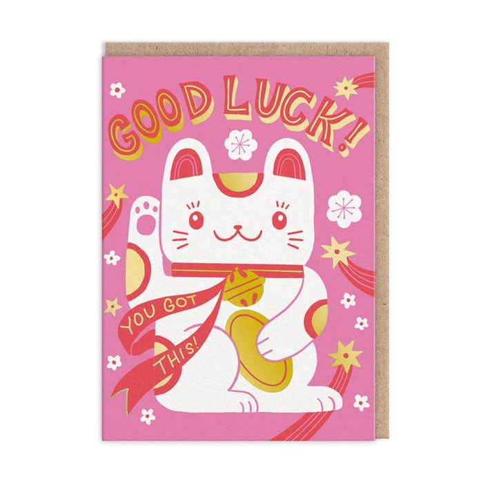 Kaart Lucky Cat