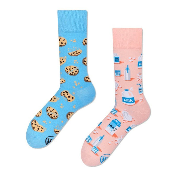 Many Mornings socks | Milk & Cookies