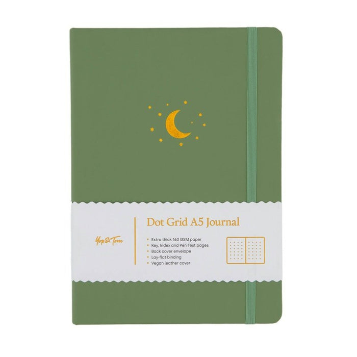 Yop & Tom A5 Bullet Journal | Maan | Div. Kleuren Krossproducts | De online winkel voor hebbedingetjes