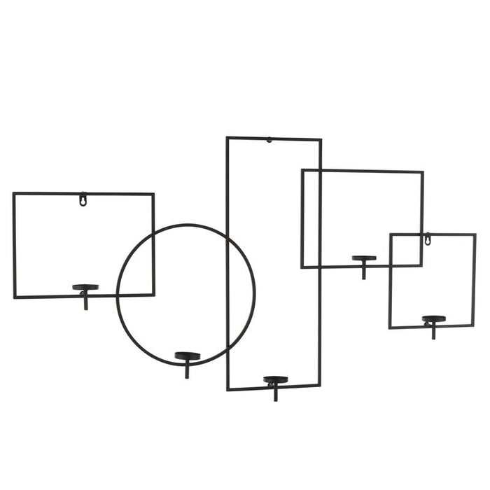 J-Line Wanddeco Kaarshouder Metaal Zwart Krossproducts | De online winkel voor hebbedingetjes