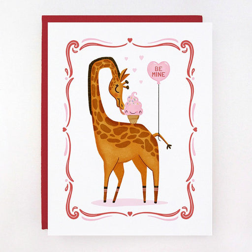 Kaart Be Mine | Giraffe Krossproducts | De online winkel voor hebbedingetjes