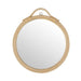 Spiegel Circle Round Natural 27x32x2 Krossproducts | De online winkel voor hebbedingetjes