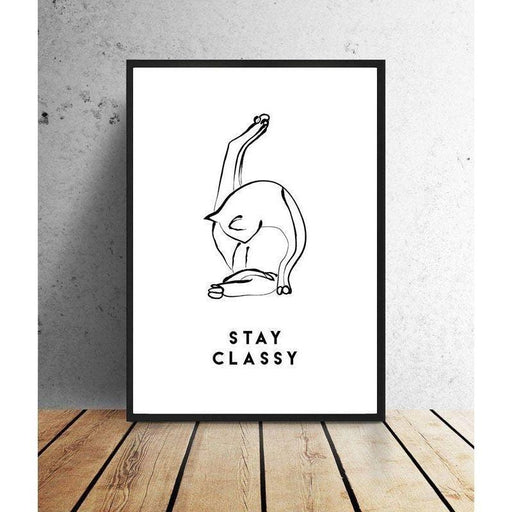 A3 Poster - Stay Classy Krossproducts | De online winkel voor hebbedingetjes