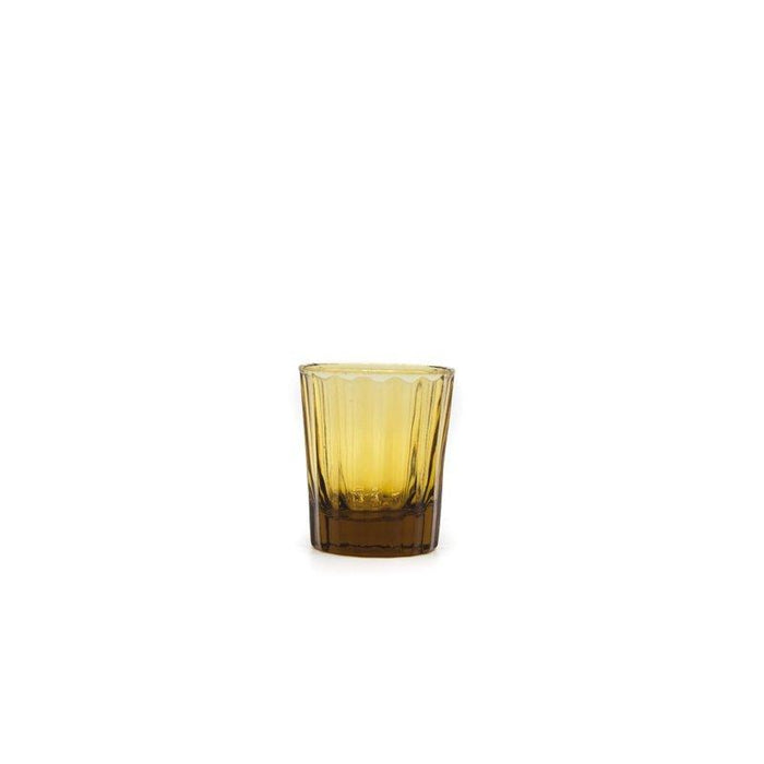 Brût | Homeware Reed Espresso Glas 7 CL Amber, set van 6 Krossproducts | De online winkel voor hebbedingetjes