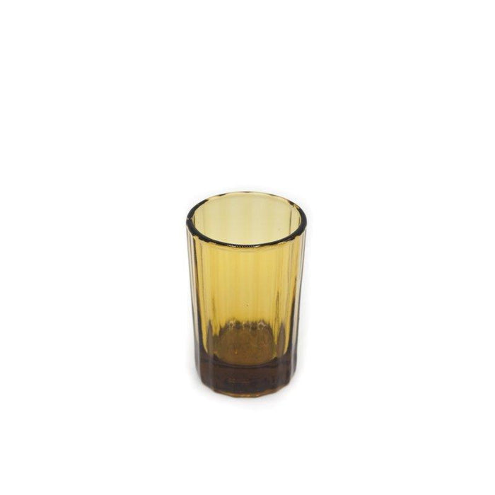 Brût |Homeware Reed Water Glas 20 CL Amber, set van 6 Krossproducts | De online winkel voor hebbedingetjes