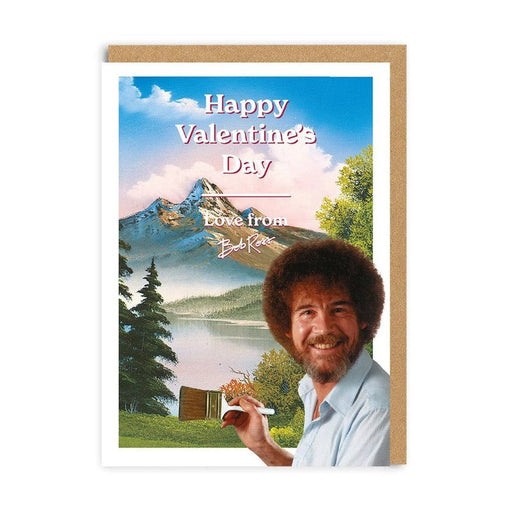 Kaart Happy Valentine's Day | Bob Ross Krossproducts | De online winkel voor hebbedingetjes