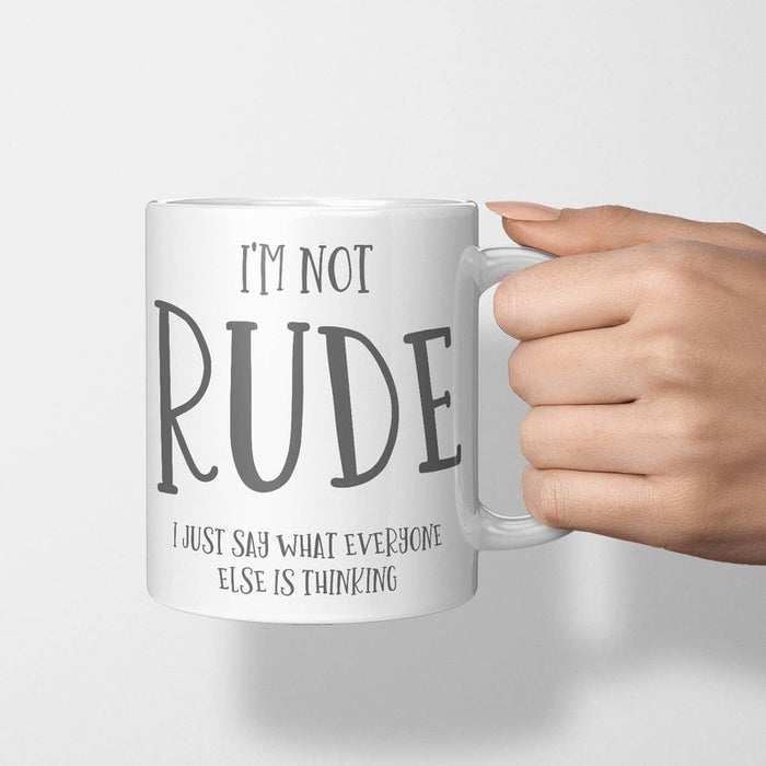 Mok I'm Not Rude Krossproducts | De online winkel voor hebbedingetjes