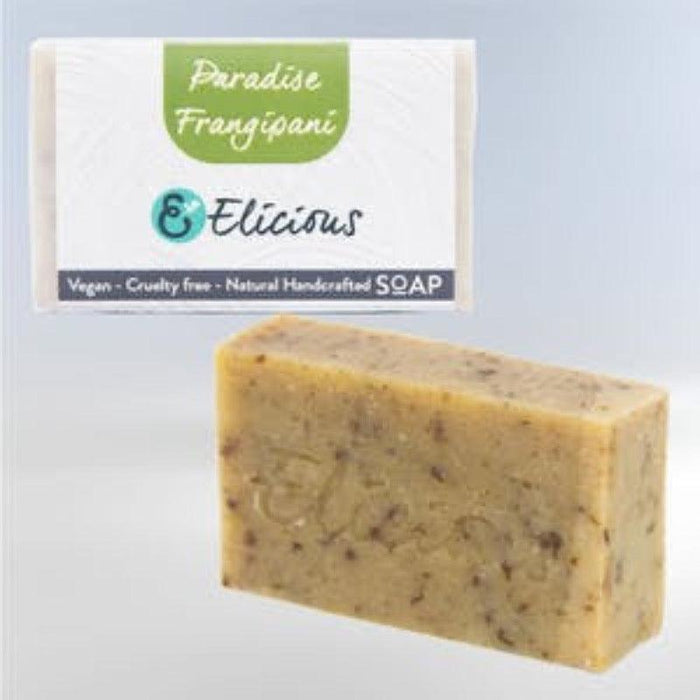 Elicious | Paradice Frangipani | Handgemaakte zeep Krossproducts | De online winkel voor hebbedingetjes