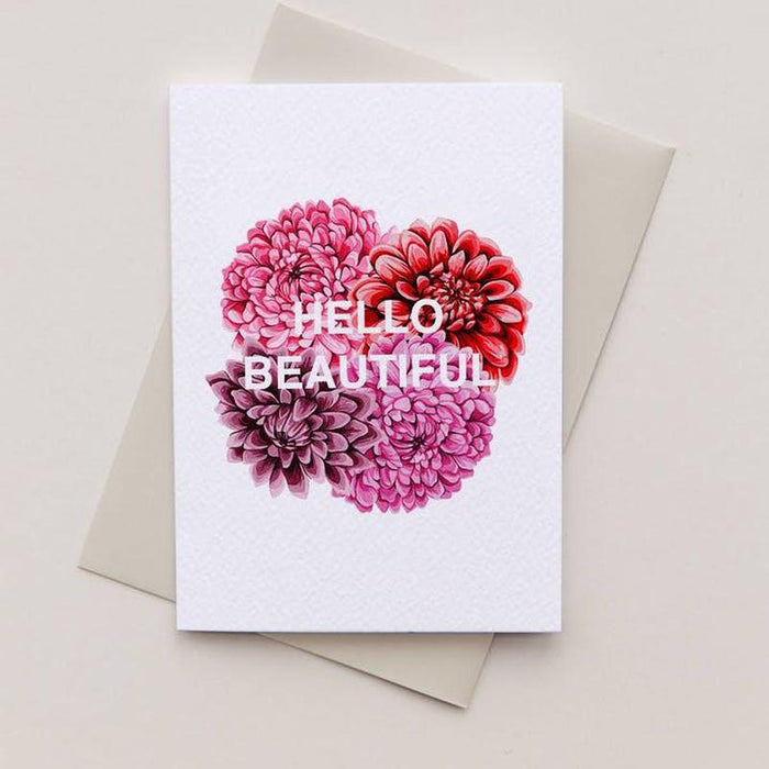 Kaart Hello Beautiful Krossproducts | De online winkel voor hebbedingetjes