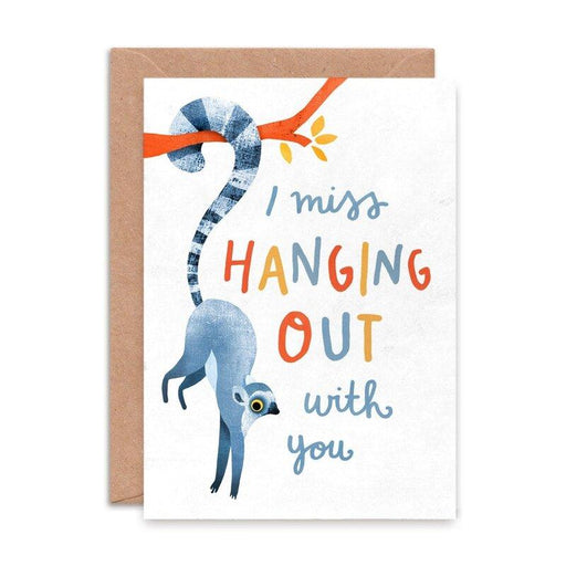 Kaart I Miss Hanging Out With You Krossproducts | De online winkel voor hebbedingetjes