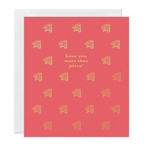 Kaart Love You More Than Pizza Krossproducts | De online winkel voor hebbedingetjes