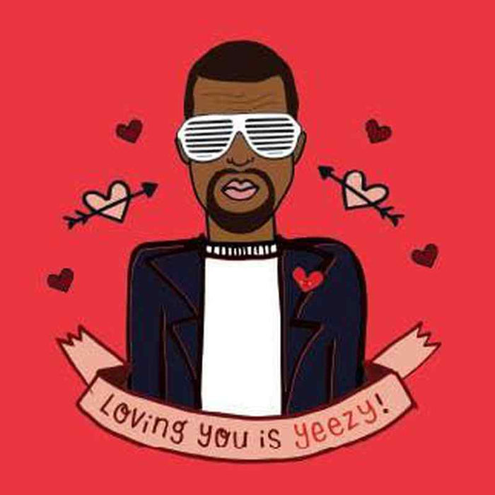 Kaart Loving You Is Yeezy Krossproducts | De online winkel voor hebbedingetjes