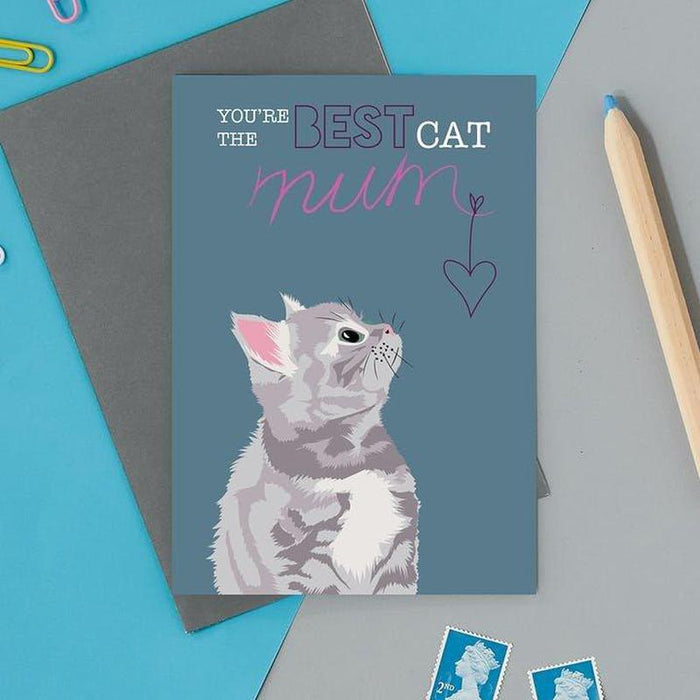 Kaart You're The Best Cat Mum Krossproducts | De online winkel voor hebbedingetjes