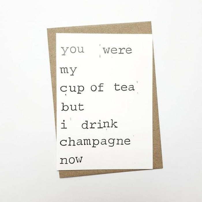 Kaart You Were My Cup Of Tea... Krossproducts | De online winkel voor hebbedingetjes