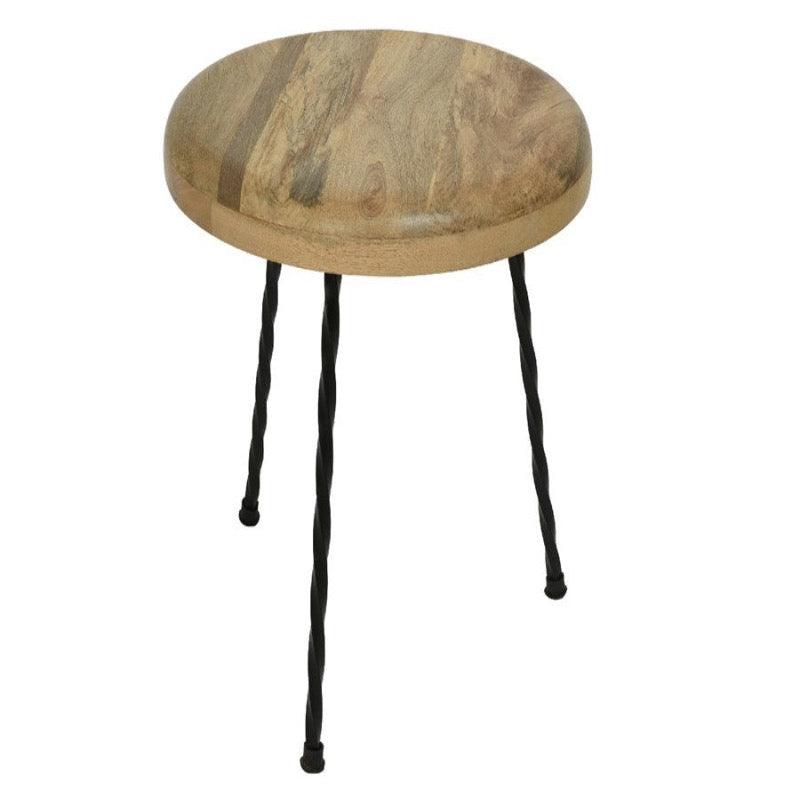 Kaemingk Sidetable 3 poot | Mangohout Krossproducts | De online winkel voor hebbedingetjes