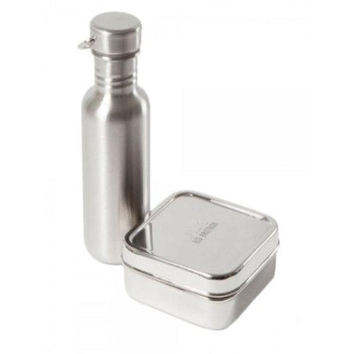 Lunchset | RVS | Lunchbox + drinkfles Krossproducts | De online winkel voor hebbedingetjes