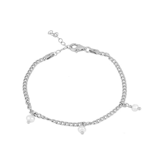 Armband Zilver Met 3 Parels Krossproducts | De online winkel voor hebbedingetjes